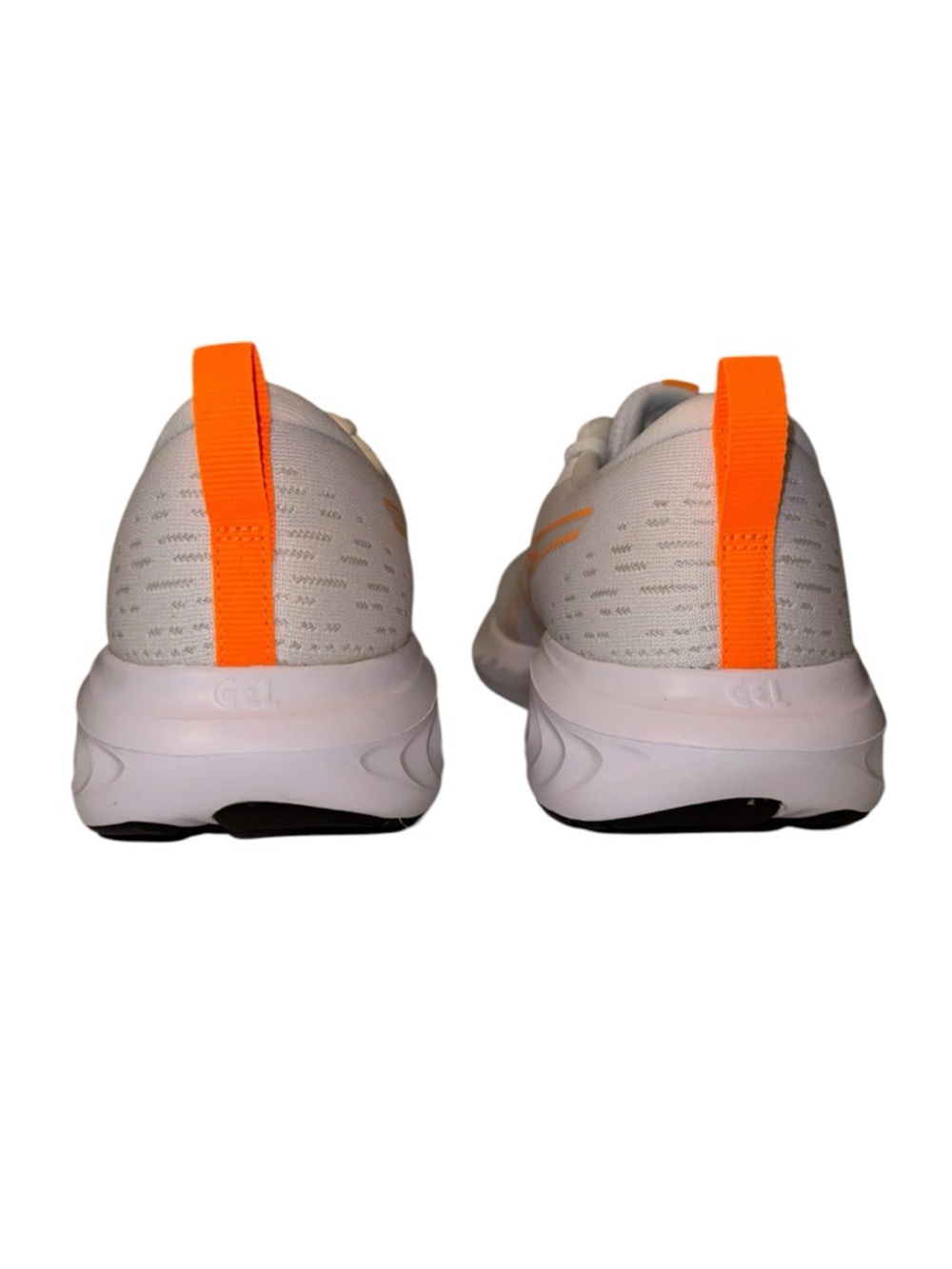 Asics White Sneakers with Bright Orange Accents - Picture 4 of 7